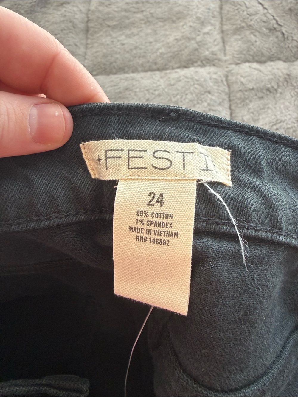 Festi by Torrid ultra high rise cheeky denim shorts NWT - Picture 3 of 3